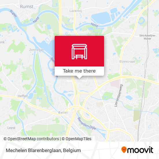 Mechelen Blarenberglaan map