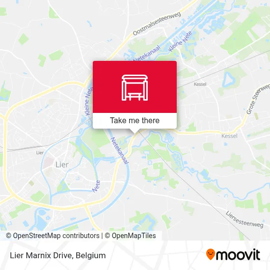 Lier Marnix Drive map