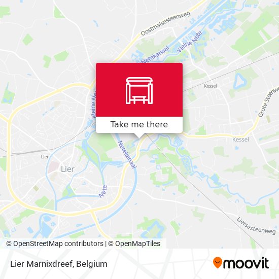 Lier Marnixdreef map