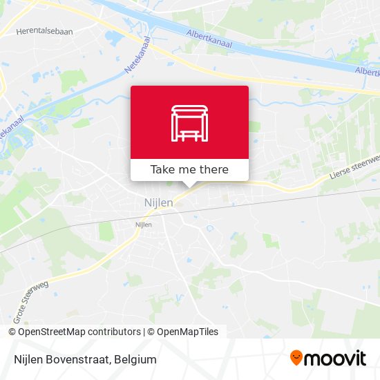 Nijlen Bovenstraat plan