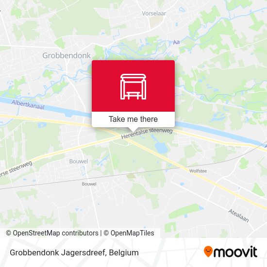Grobbendonk Jagersdreef plan