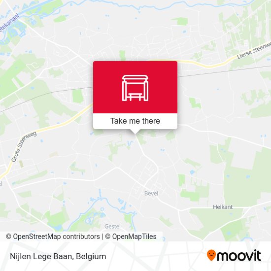 Nijlen Lege Baan map