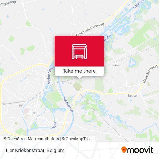 Lier Kriekenstraat plan