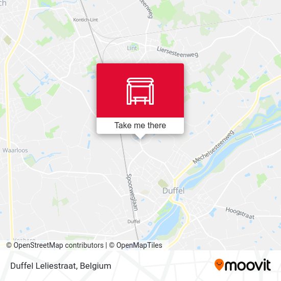 Duffel Leliestraat plan