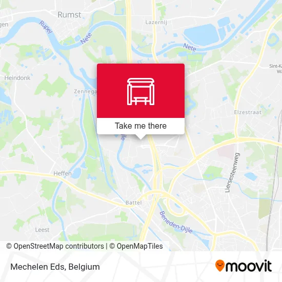 Mechelen Eds map