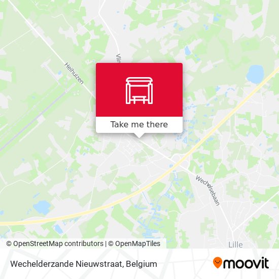 Wechelderzande Nieuwstraat plan