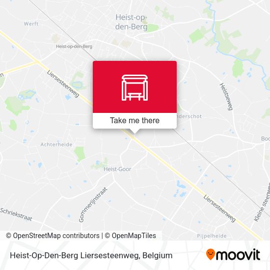 Heist-Op-Den-Berg Liersesteenweg plan