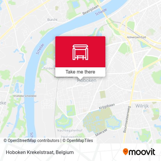 Hoboken Krekelstraat plan