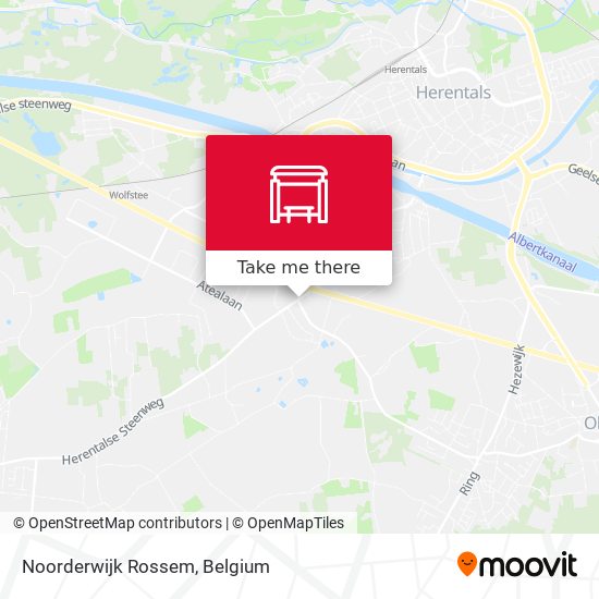 Noorderwijk Rossem map