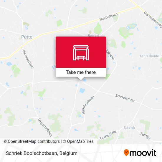 Schriek Booischotbaan plan