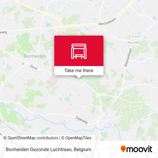 Bonheiden Gezonde Luchtlaan plan