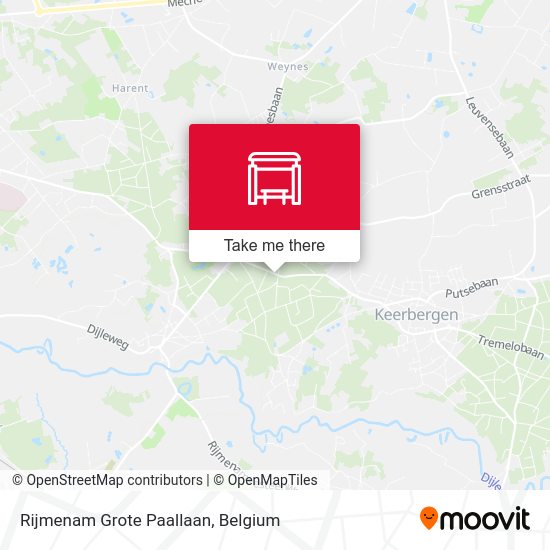 Rijmenam Grote Paallaan plan