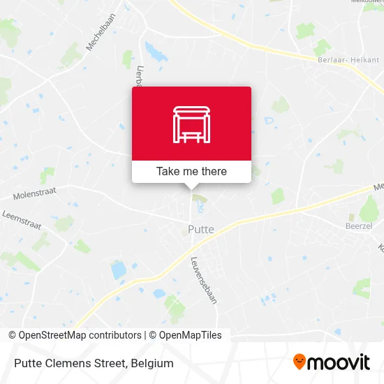 Putte Clemens Street map