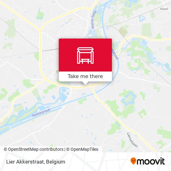 Lier Akkerstraat map