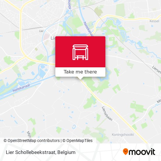 Lier Schollebeekstraat map