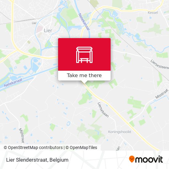 Lier Slenderstraat map