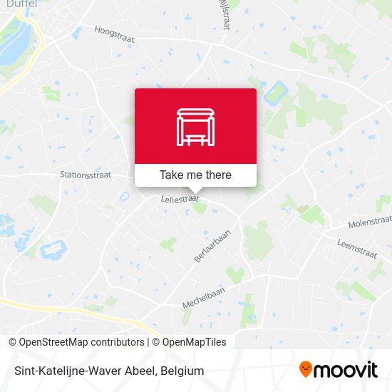 Sint-Katelijne-Waver Abeel plan