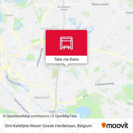 Sint-Katelijne-Waver Goede Herderlaan map