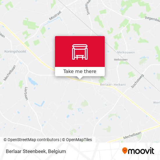 Berlaar Steenbeek plan