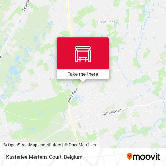 Kasterlee Mertens Court map