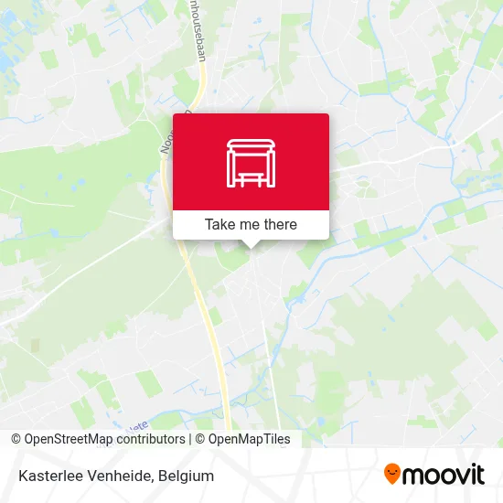 Kasterlee Venheide map