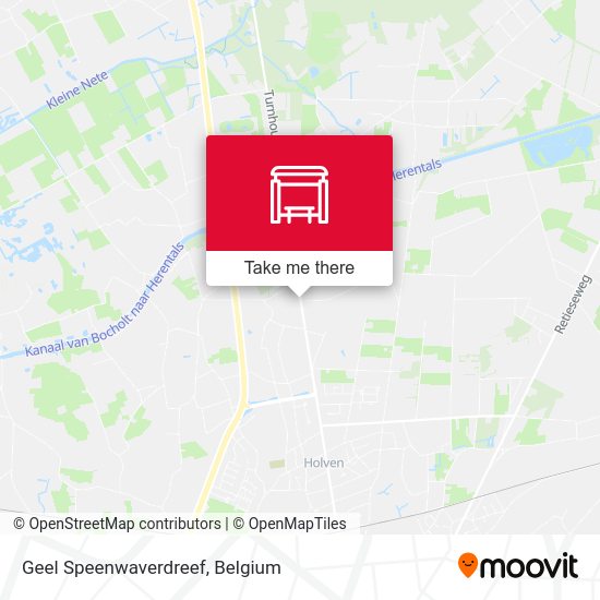 Geel Speenwaverdreef map