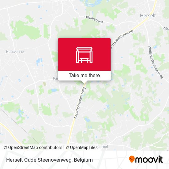 Herselt Oude Steenovenweg map