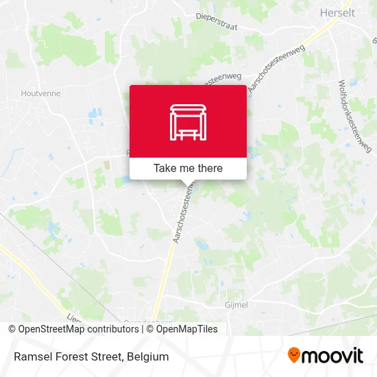 Ramsel Forest Street map