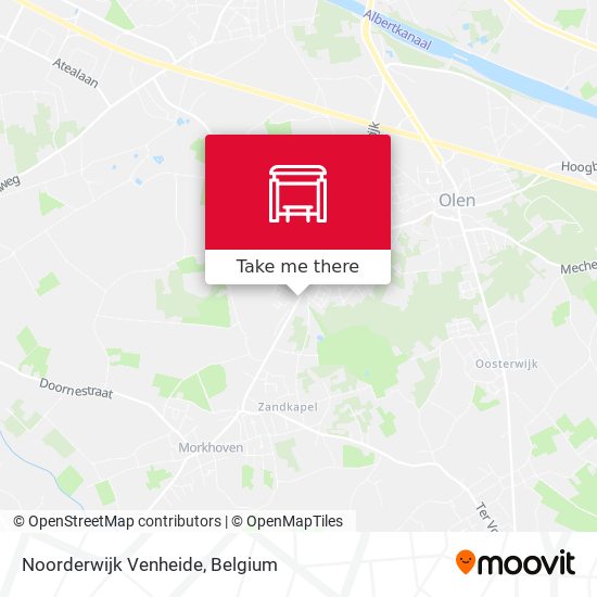 Noorderwijk Venheide map