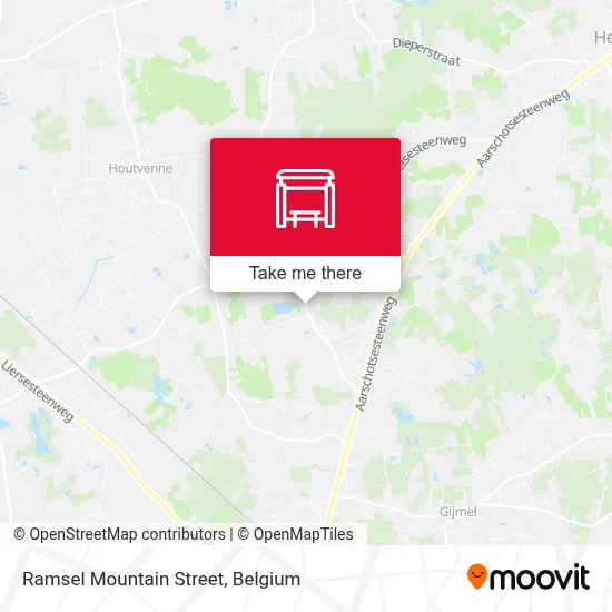 Ramsel Mountain Street map