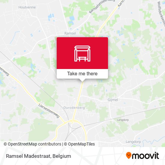 Ramsel Madestraat map