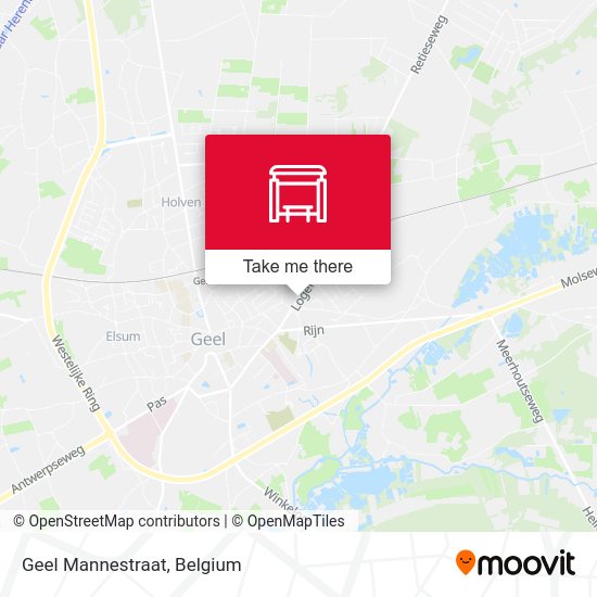 Geel Mannestraat plan