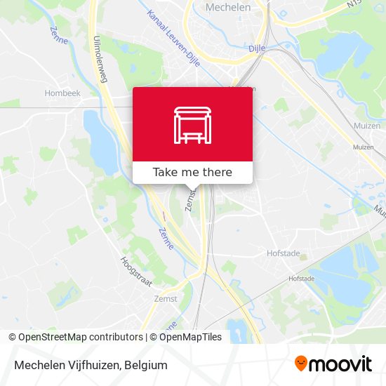 Mechelen Vijfhuizen plan