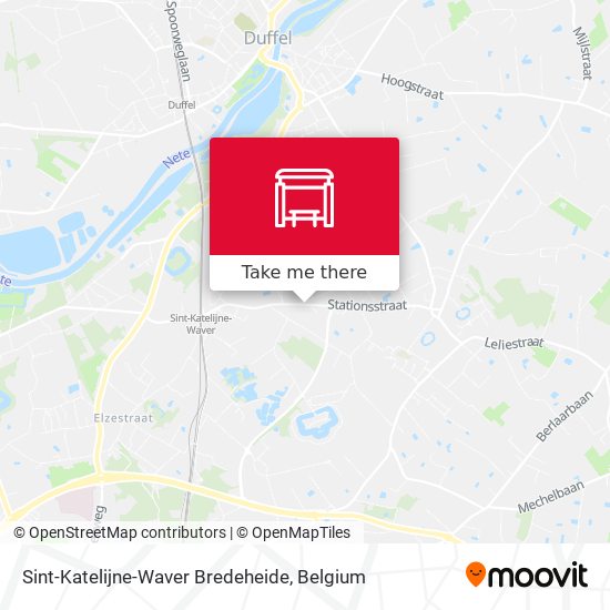 Sint-Katelijne-Waver Bredeheide plan