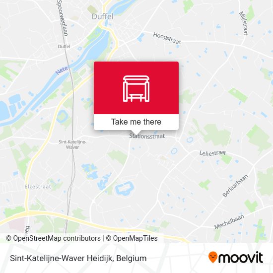 Sint-Katelijne-Waver Heidijk plan