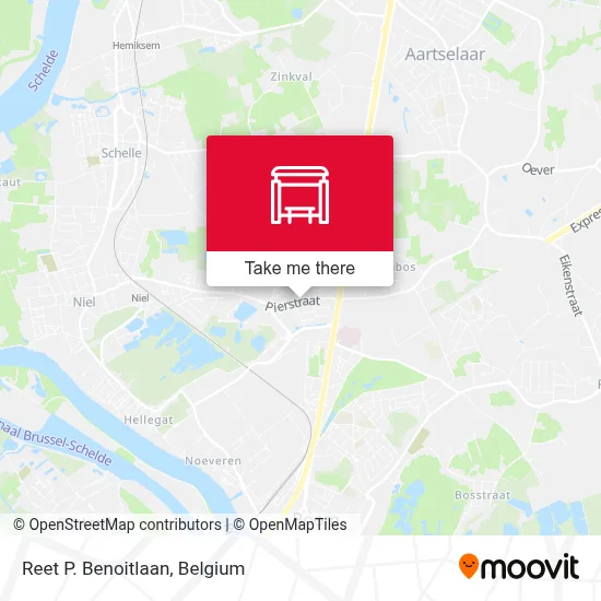 Reet P. Benoit Avenue map