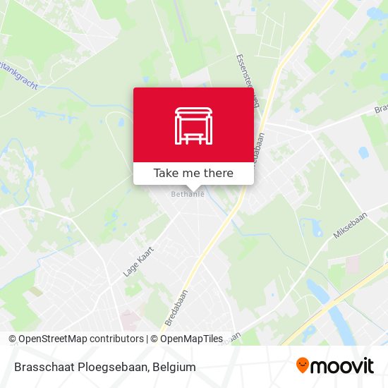 Brasschaat Ploegsebaan plan