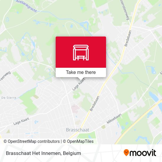 Brasschaat Het Innemen plan