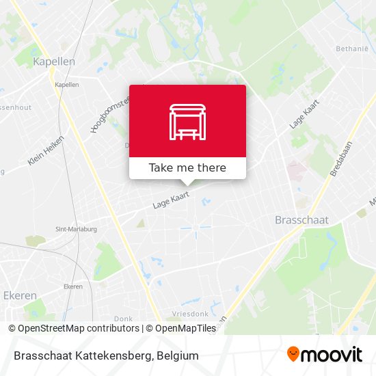 Brasschaat Kattekensberg plan