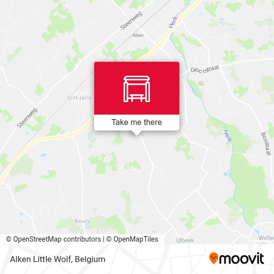 Alken Little Wolf map