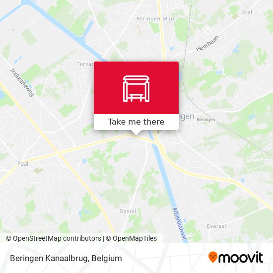 Beringen Kanaalbrug plan