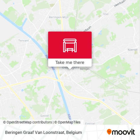 Beringen Graaf Van Loonstraat map