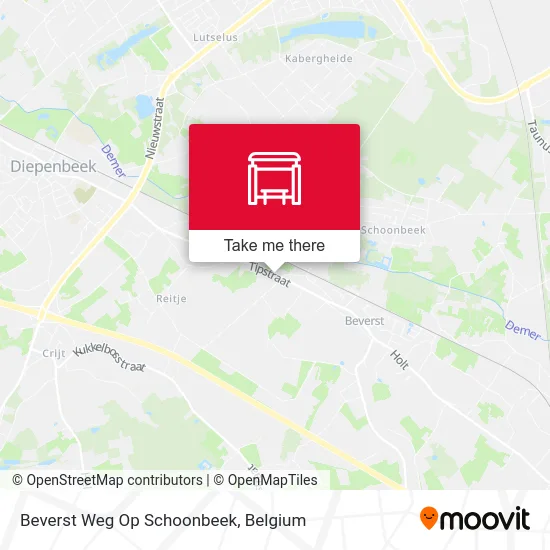 Beverst Schoonbeek Road map