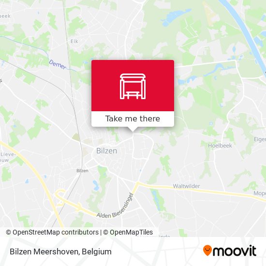 Bilzen Meershoven plan