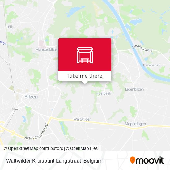 Waltwilder Kruispunt Langstraat map