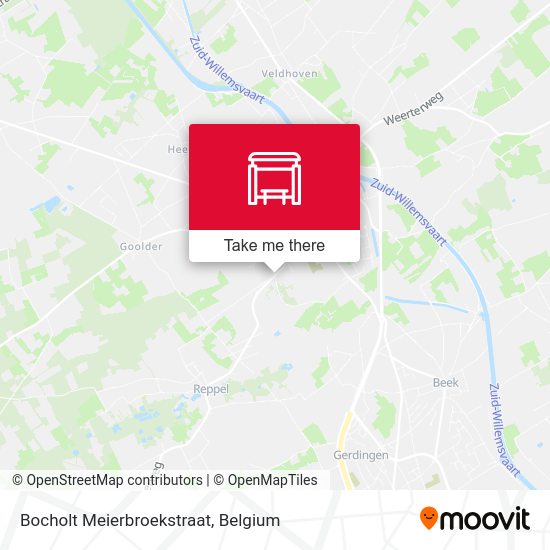 Bocholt Meierbroekstraat plan