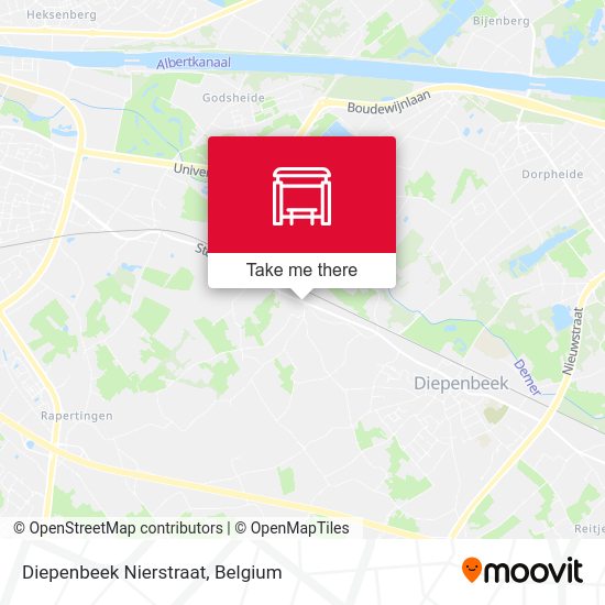 Diepenbeek Nierstraat plan