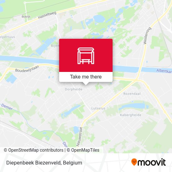 Diepenbeek Biezenveld plan