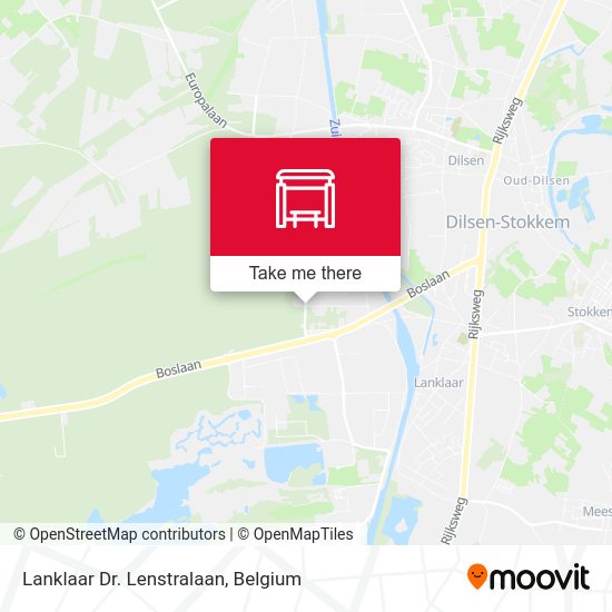Lanklaar Dr. Lenstralaan plan