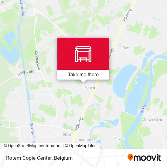 Rotem Copy Center map